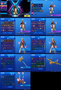 Fortnite Skin 41  V-Bucks 300  Tier 40  Account Lvl 358 Season Lvl 44