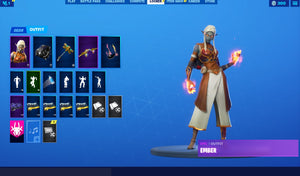 Fortnite Skin 41  V-Bucks 300  Tier 40  Account Lvl 358 Season Lvl 44