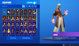 Fortnite Skin 41  V-Bucks 300  Tier 40  Account Lvl 358 Season Lvl 44