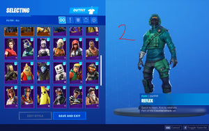 Fortnite Skin 58  V-Bucks 100  Tier 65  Account Lvl 375 Season Lvl 39