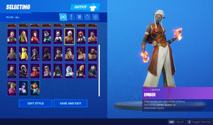 Fortnite Skin 41  V-Bucks 300  Tier 40  Account Lvl 358 Season Lvl 44