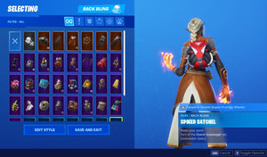 Fortnite Skin 41  V-Bucks 300  Tier 40  Account Lvl 358 Season Lvl 44