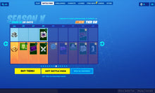 Load image into Gallery viewer, Fortnite Skin 48  V-Bucks 0  Tier 55  Account Lvl 342 Season Lvl 38