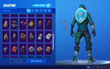 Load image into Gallery viewer, Fortnite Skin 58  V-Bucks 100  Tier 65  Account Lvl 375 Season Lvl 39