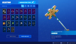 Fortnite Skin 41  V-Bucks 300  Tier 40  Account Lvl 358 Season Lvl 44