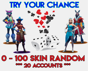 Try Your Chance - 20 Accounts